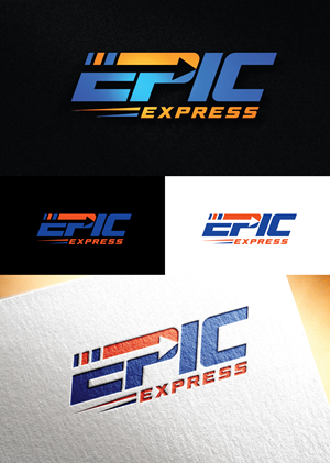 Logo Design by step forward 2 for EPIC EXPRESS | Design: #32156796