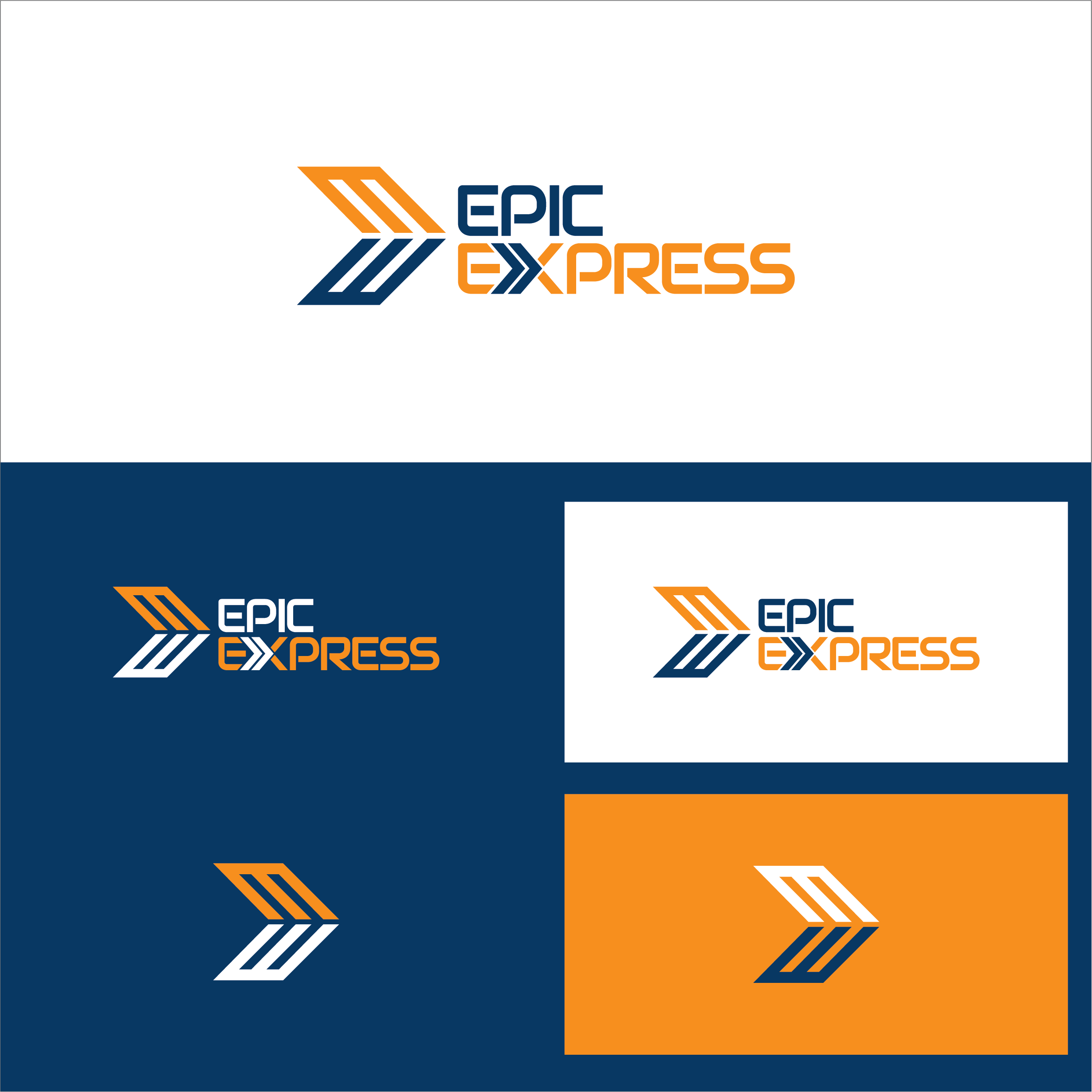 Diseño de Logo por gauravgraphy para EPIC EXPRESS | Diseño #32182175