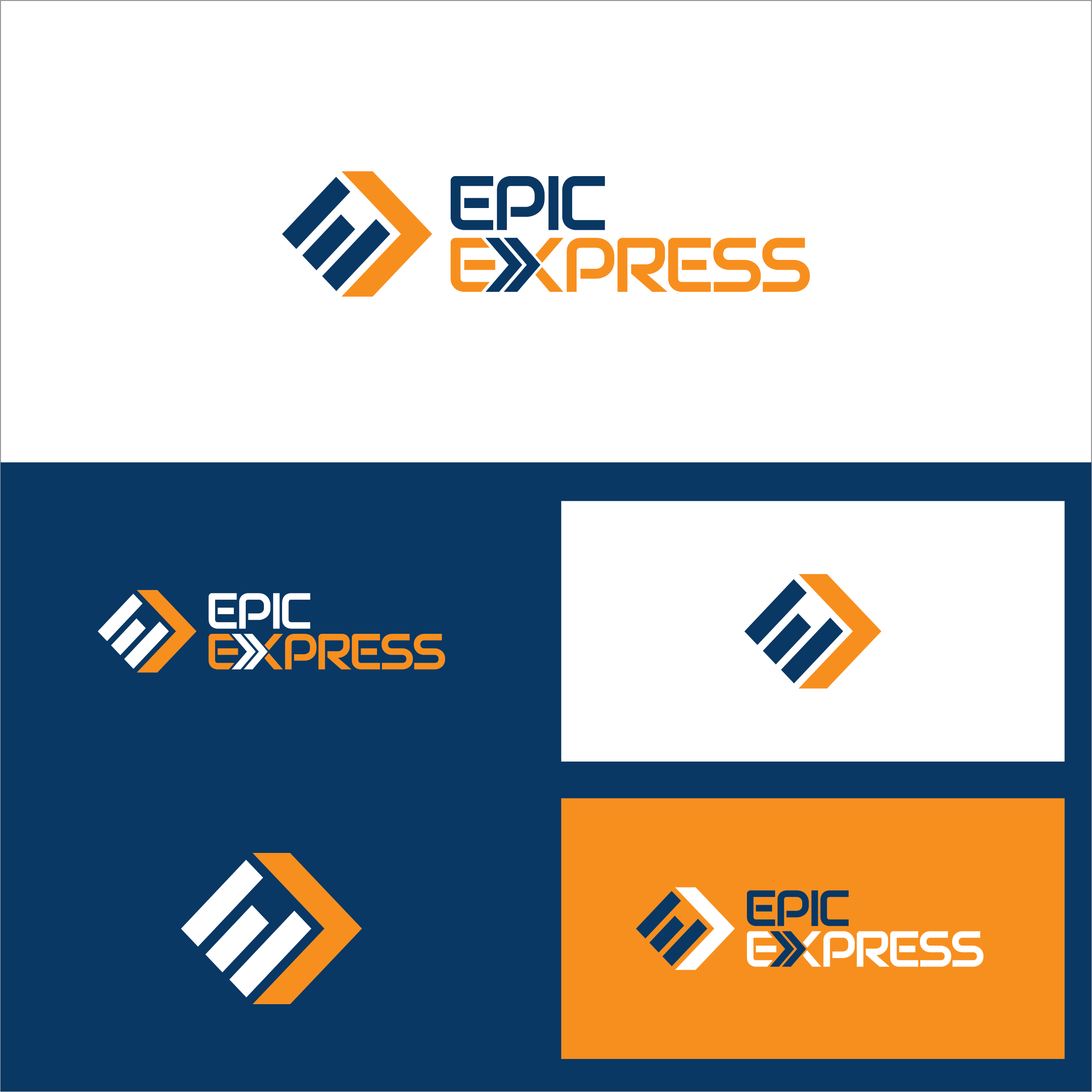Diseño de Logo por gauravgraphy para EPIC EXPRESS | Diseño #32182240