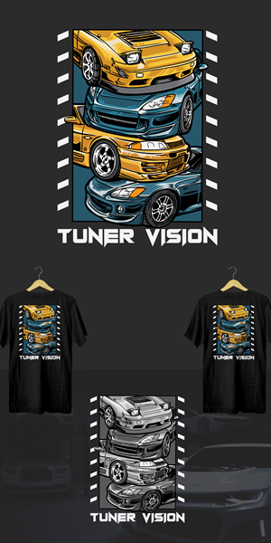 T-shirt Design by hanartall for Tuner Vision | Design #32194835