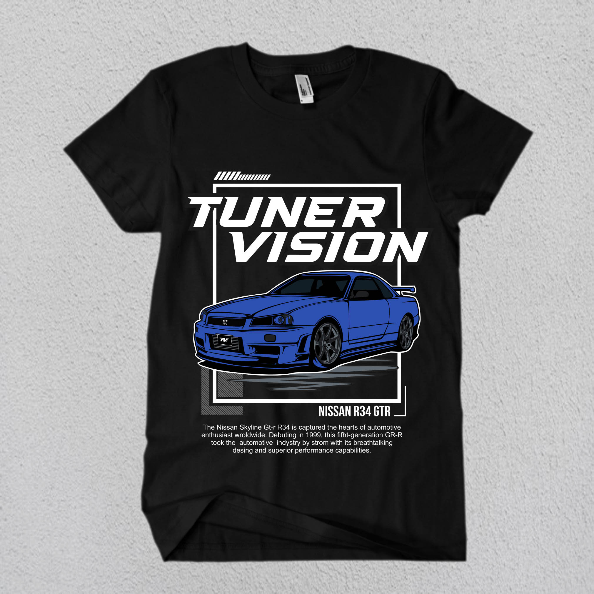 T-shirt Design by Rheanza for Tuner Vision | Design #32156650