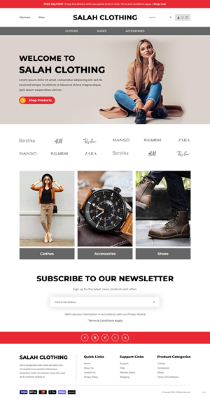 Design Shopify par pb pour ce projet | Design : #32167006