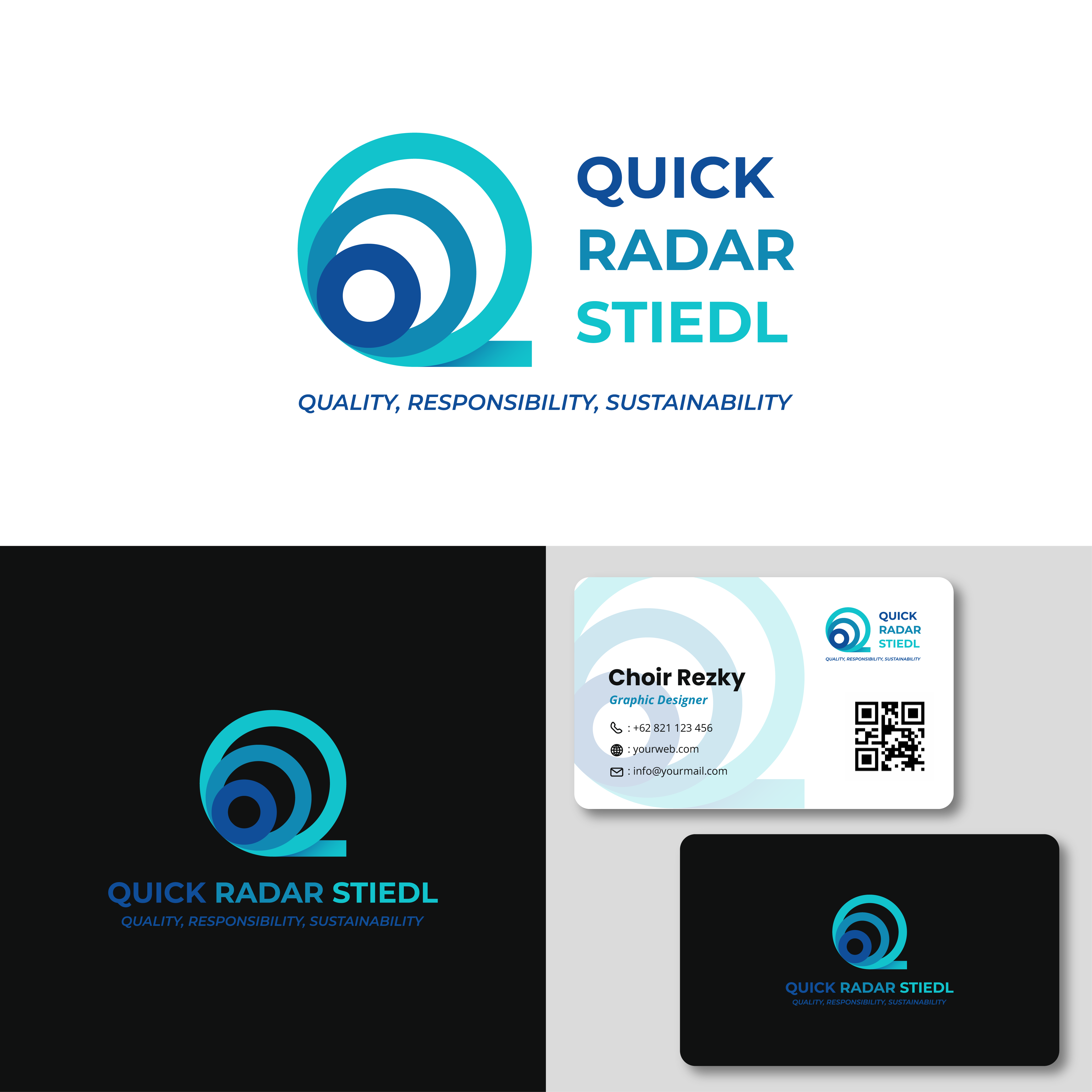 Diseño de Logo por Choiresia.id para Quick Radar Stiedl e.U. | Diseño #32183194