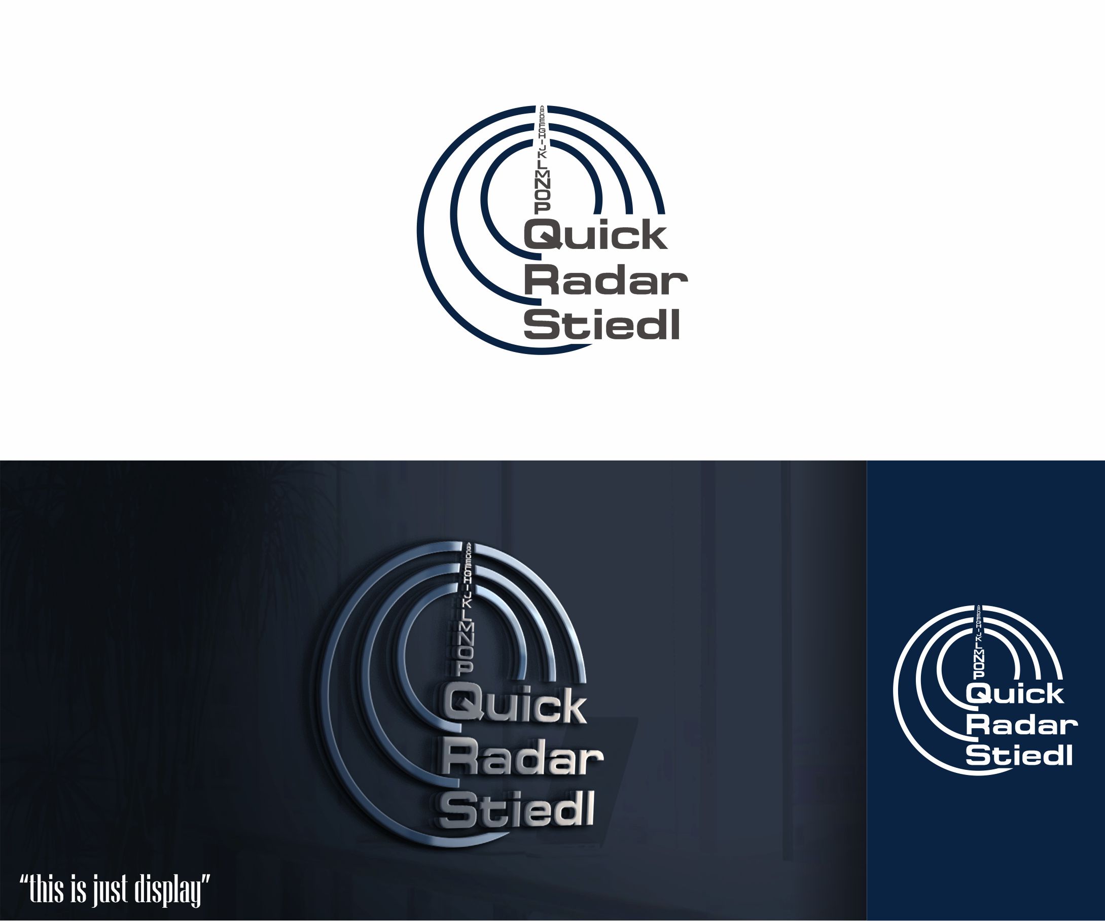 Logo Design by alkaline for Quick Radar Stiedl e.U. | Design #32155006