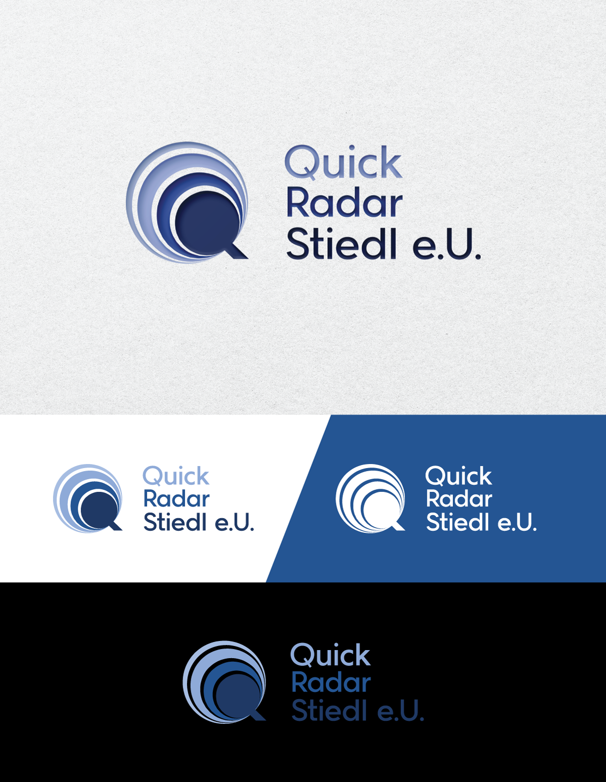 Logo Design by Digi_Design555 for Quick Radar Stiedl e.U. | Design #32182944