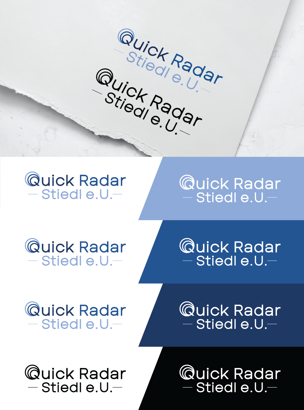 Logo Design by Digi_Design555 for Quick Radar Stiedl e.U. | Design #32186370