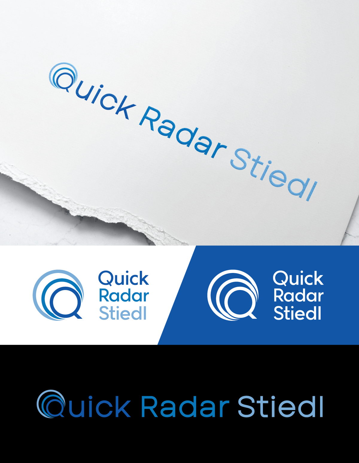 Logo Design by Digi_Design555 for Quick Radar Stiedl e.U. | Design #32213142