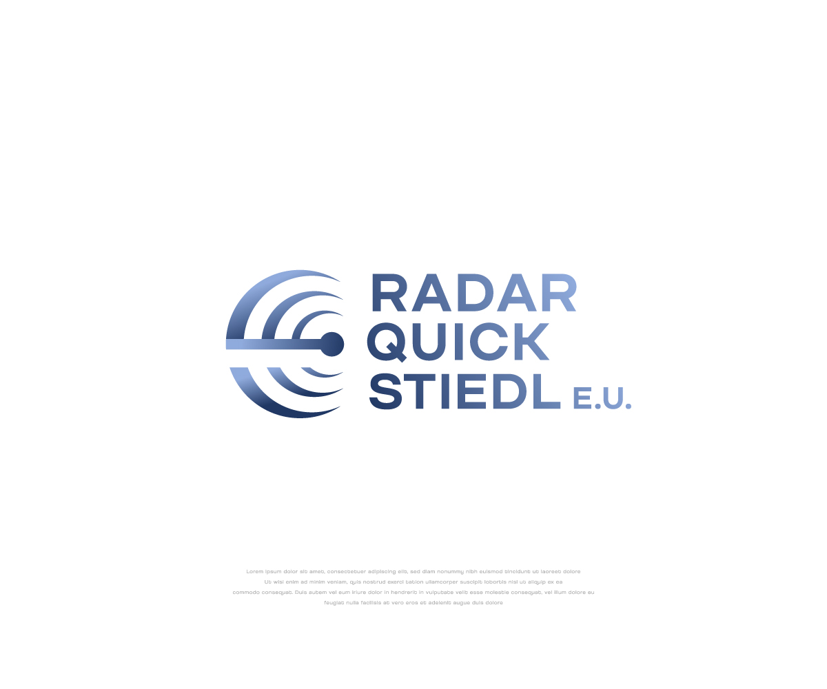 Logo-Design von apik. für Quick Radar Stiedl e.U. | Design #32155894