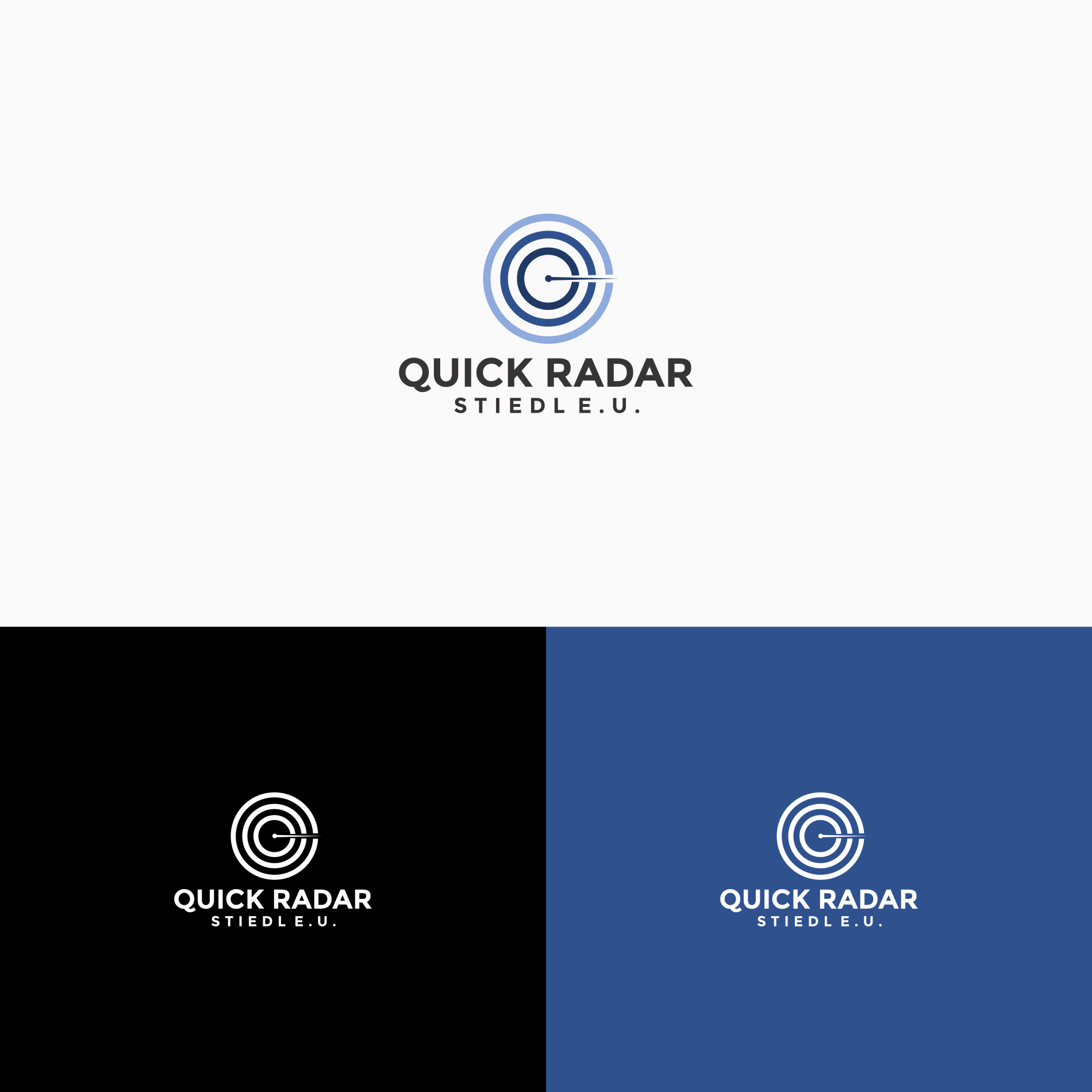 Logo Design by Jozjozan.Std™ for Quick Radar Stiedl e.U. | Design #32180937