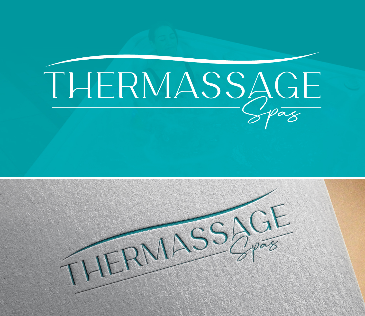 Logo Design by Atec for Decks and spas | Design #32160158