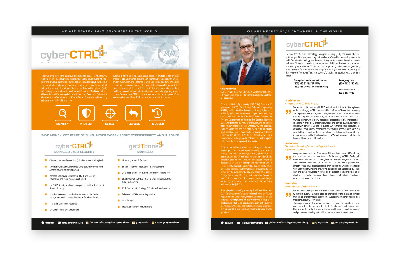 Diseño de Brochure por Oleg Androsov para este proyecto | Diseño #32159224