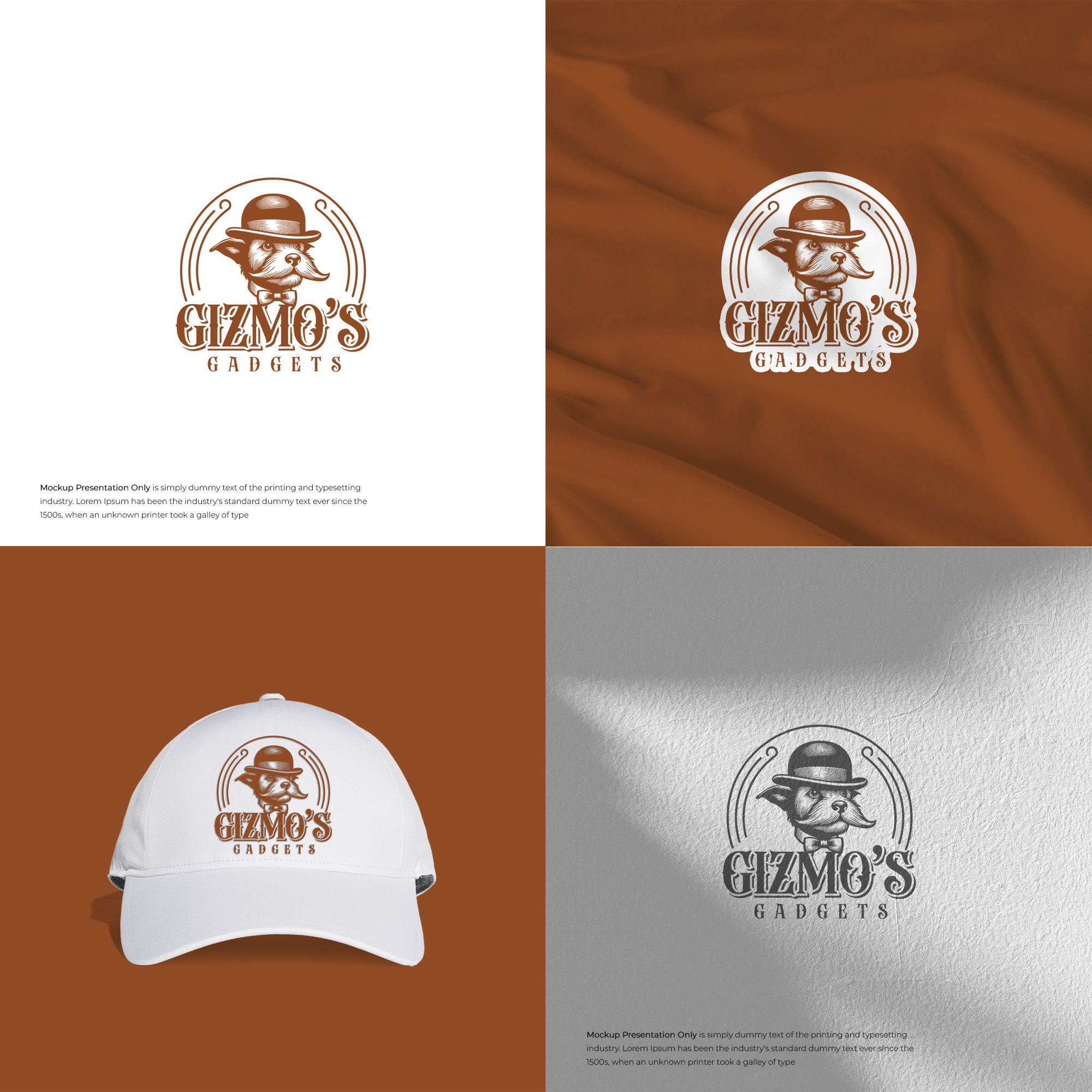 Logo Design by MASH Std for Gizmo's Gadgets | Design #32158159