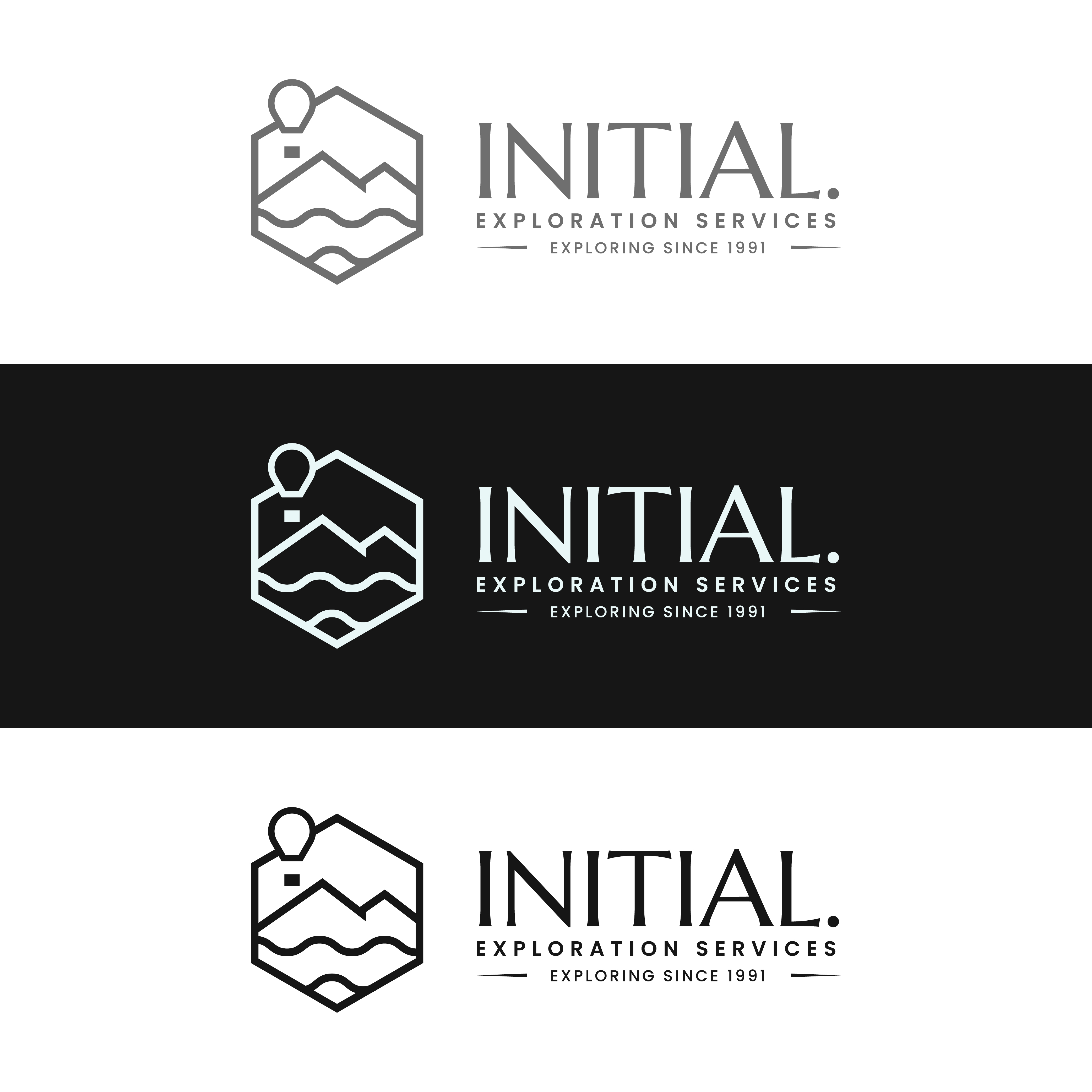 Logo Design by Sandii Hardianto for Initial Exploration Services | Design #32154355