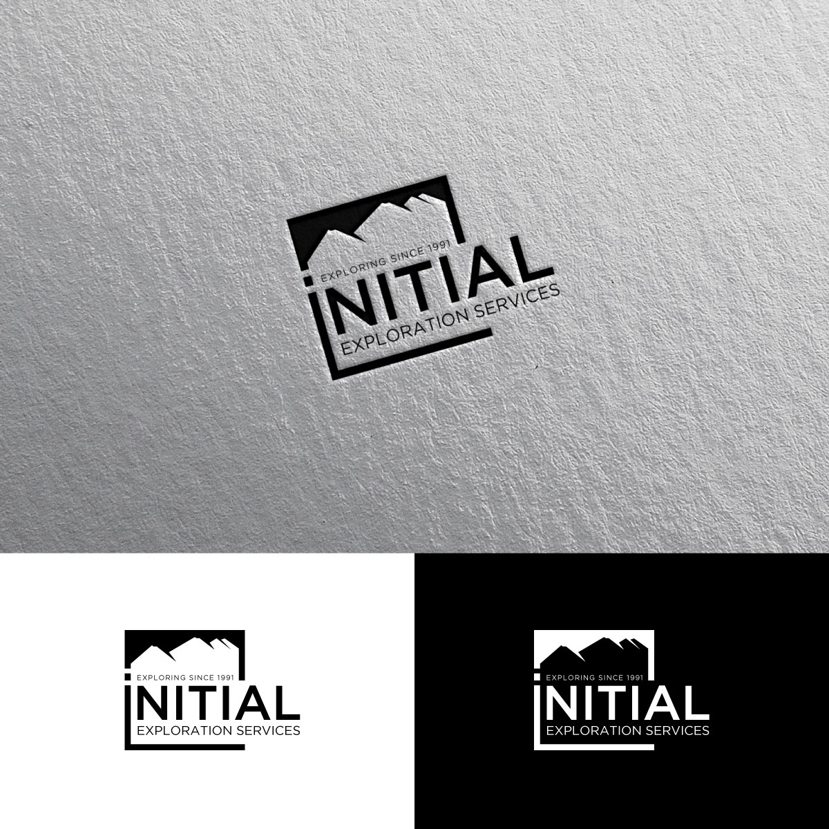 Logo Design by chris Ray for Initial Exploration Services | Design #32155353