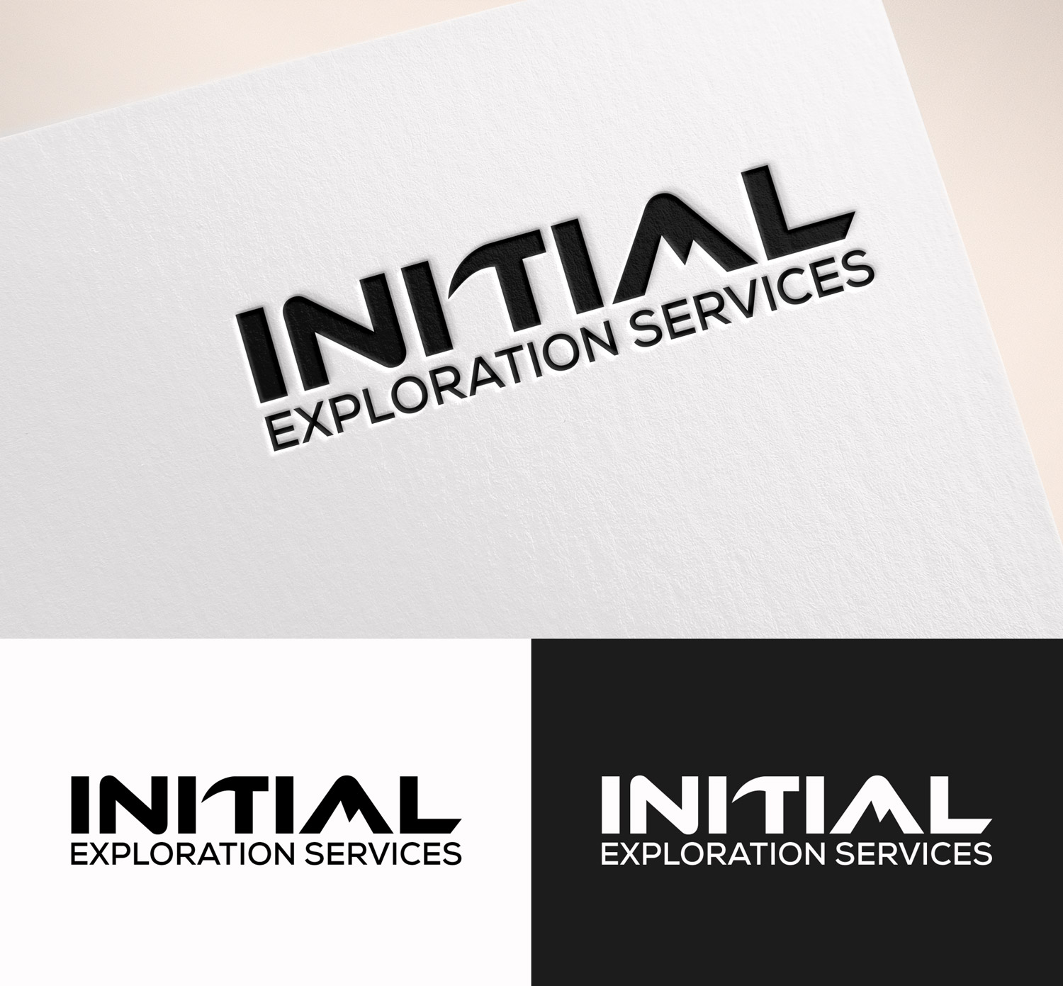 Logo Design by M Art & Design for Initial Exploration Services | Design #32155082