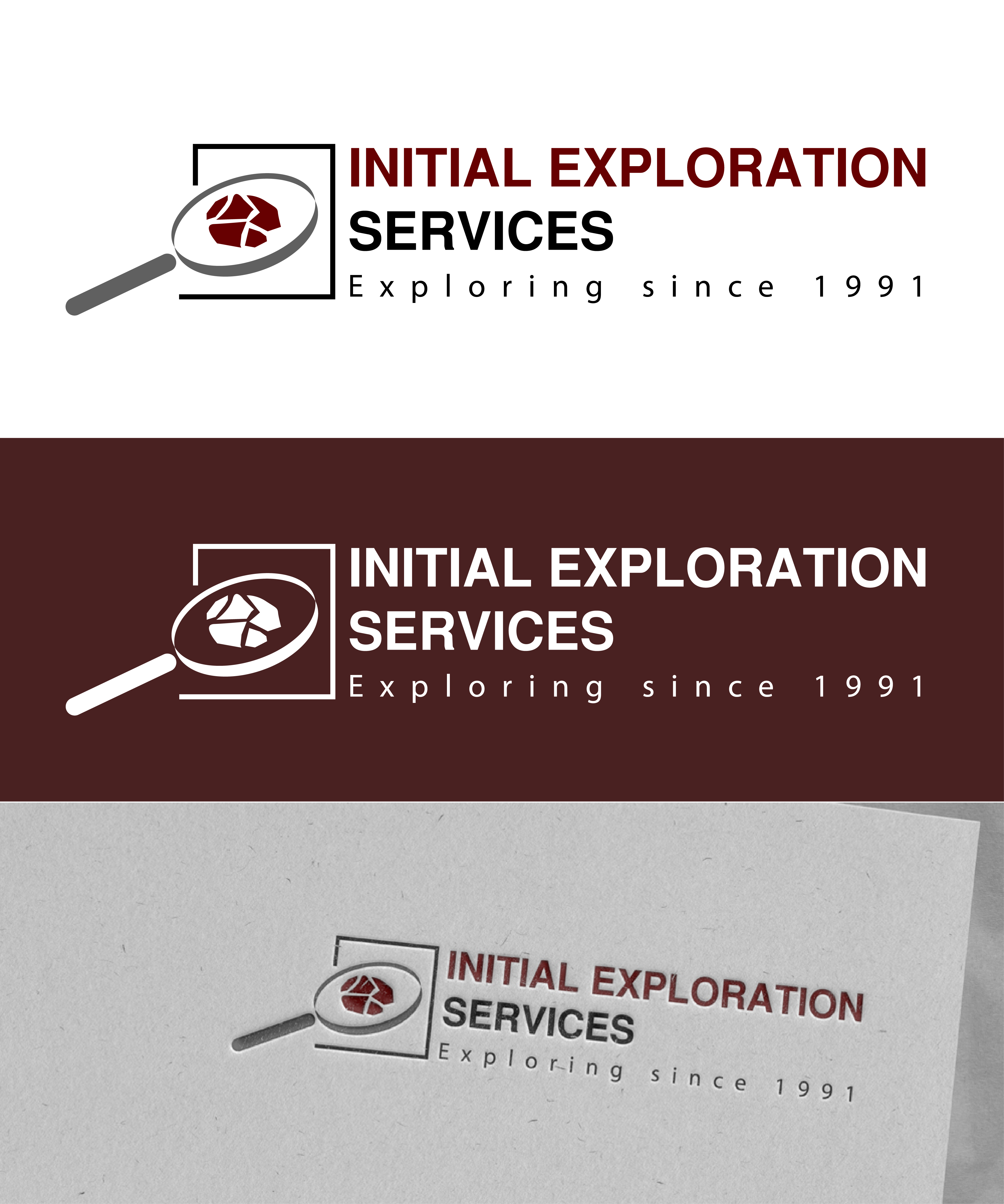Logo Design by Creation club for Initial Exploration Services | Design #32167130