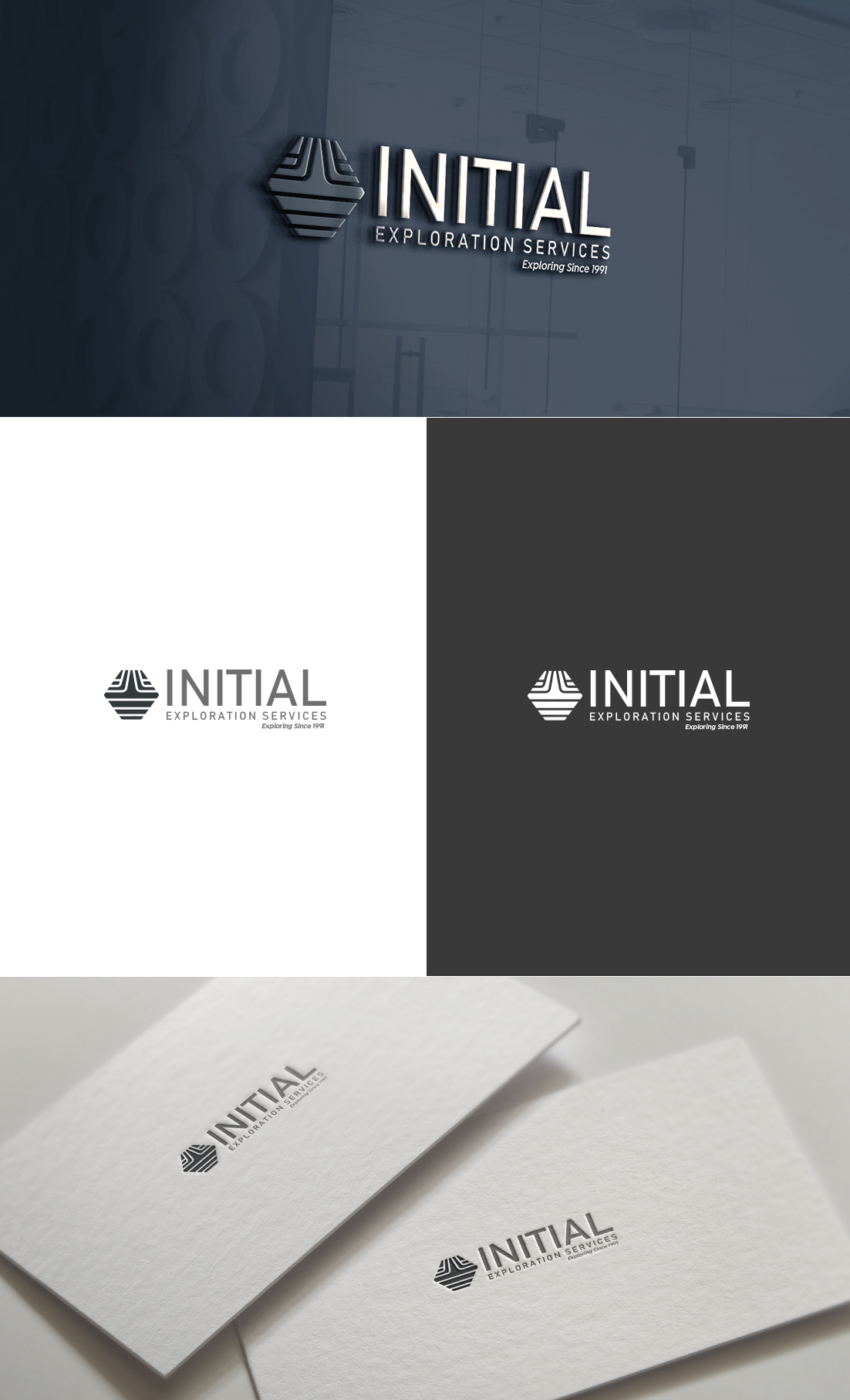 Logo Design by GLDesigns for Initial Exploration Services | Design #32158409
