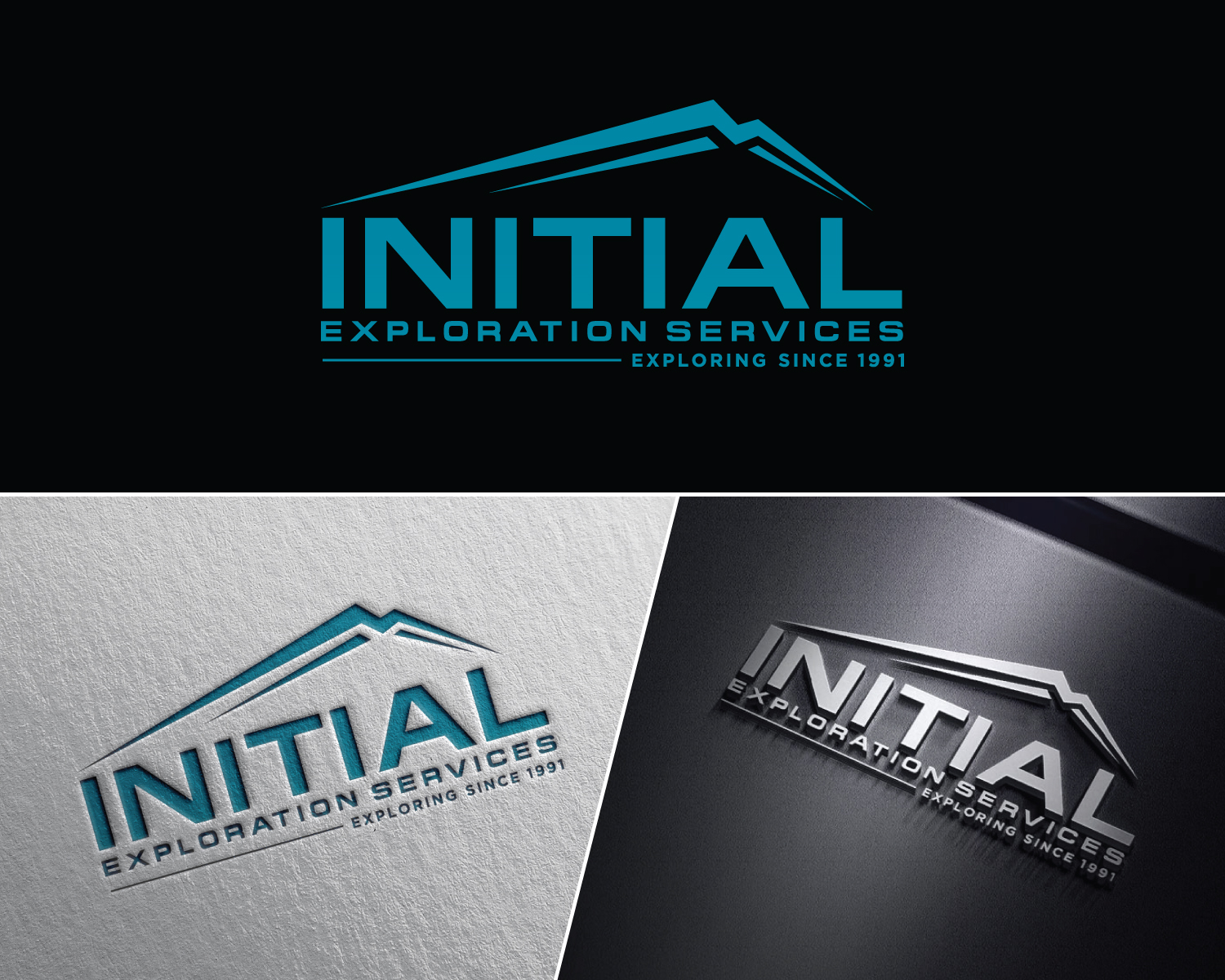 Logo Design by Atec for Initial Exploration Services | Design #32156357