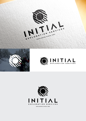 Logo Design by step forward 2 for Initial Exploration Services | Design: #32155176