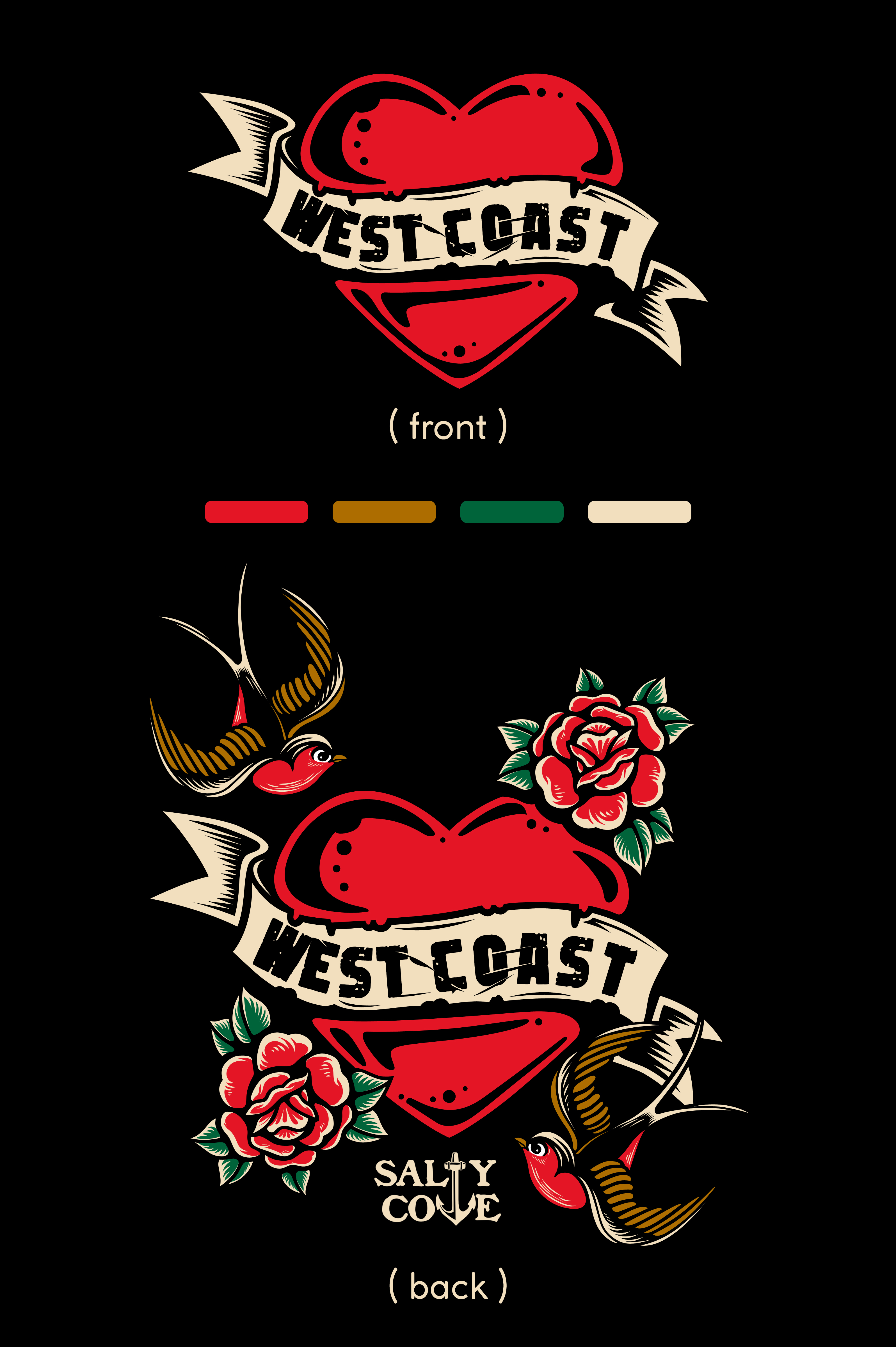 T-Shirt-Design von Jagerstraum für Salty Cove Customs | Design #32225373