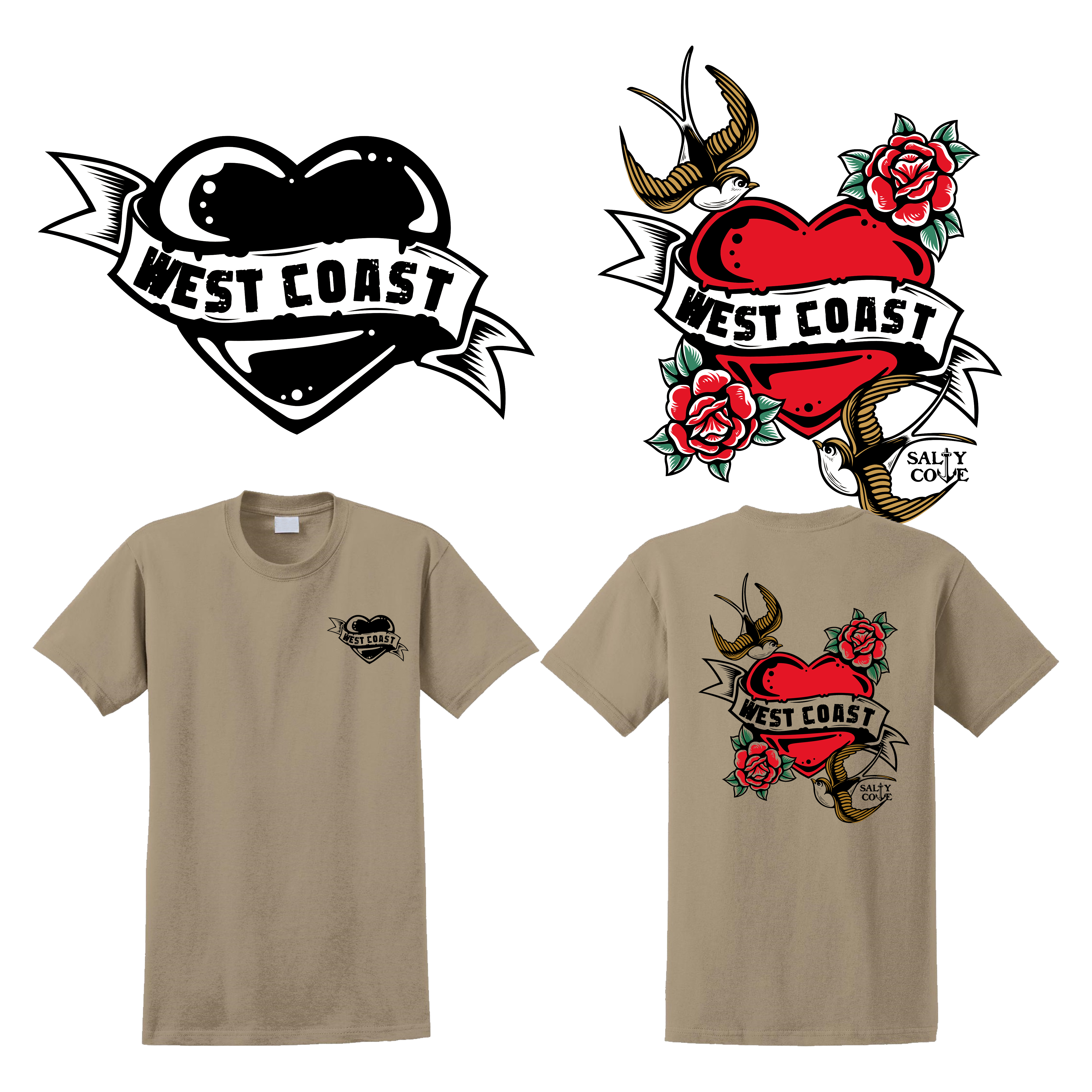 T-Shirt-Design von Jagerstraum für Salty Cove Customs | Design #32233427