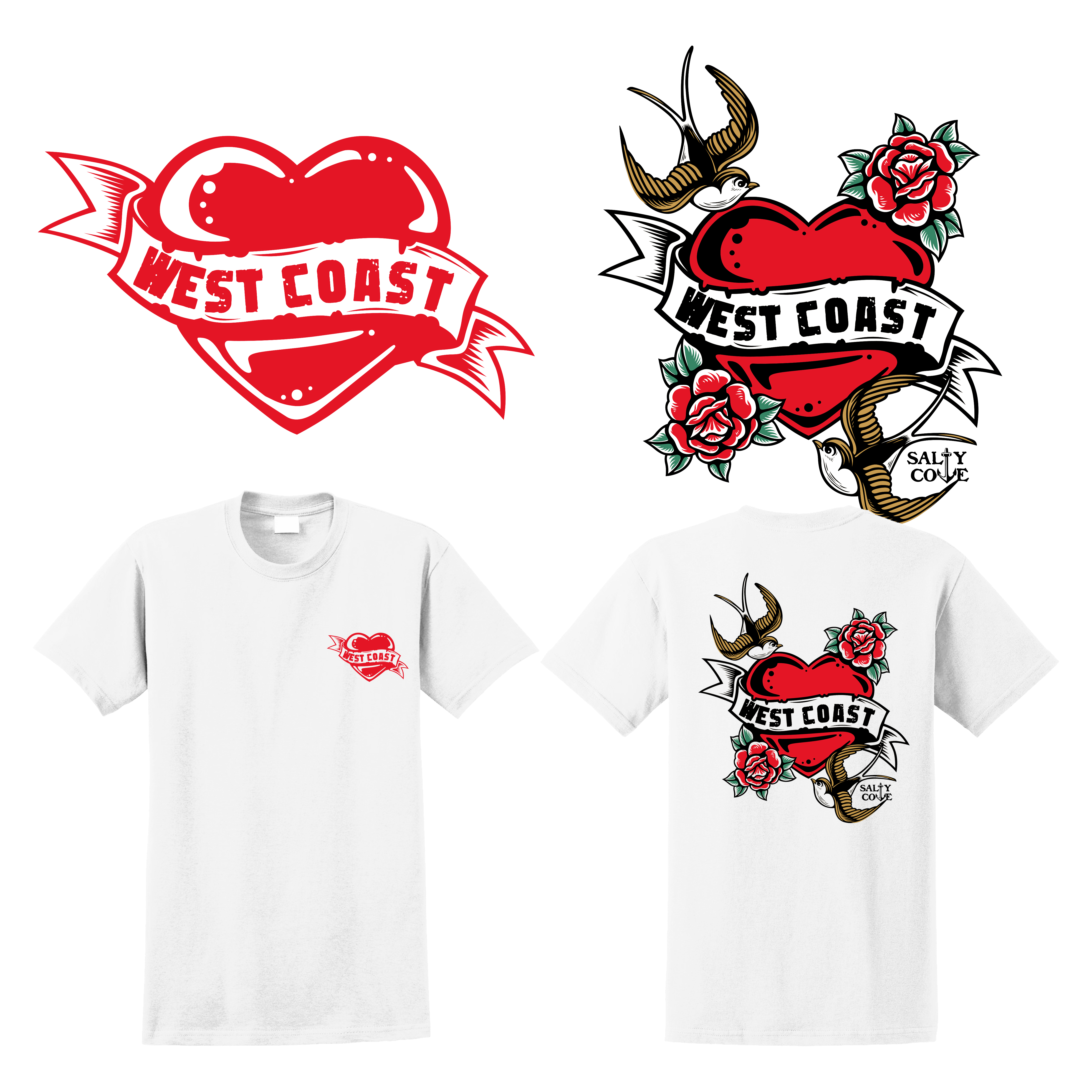 T-shirt Design by Jagerstraum for Salty Cove Customs | Design #32239227
