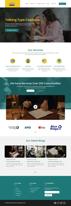 Web Design by Creations Box 2015 for this project | Design #32165097