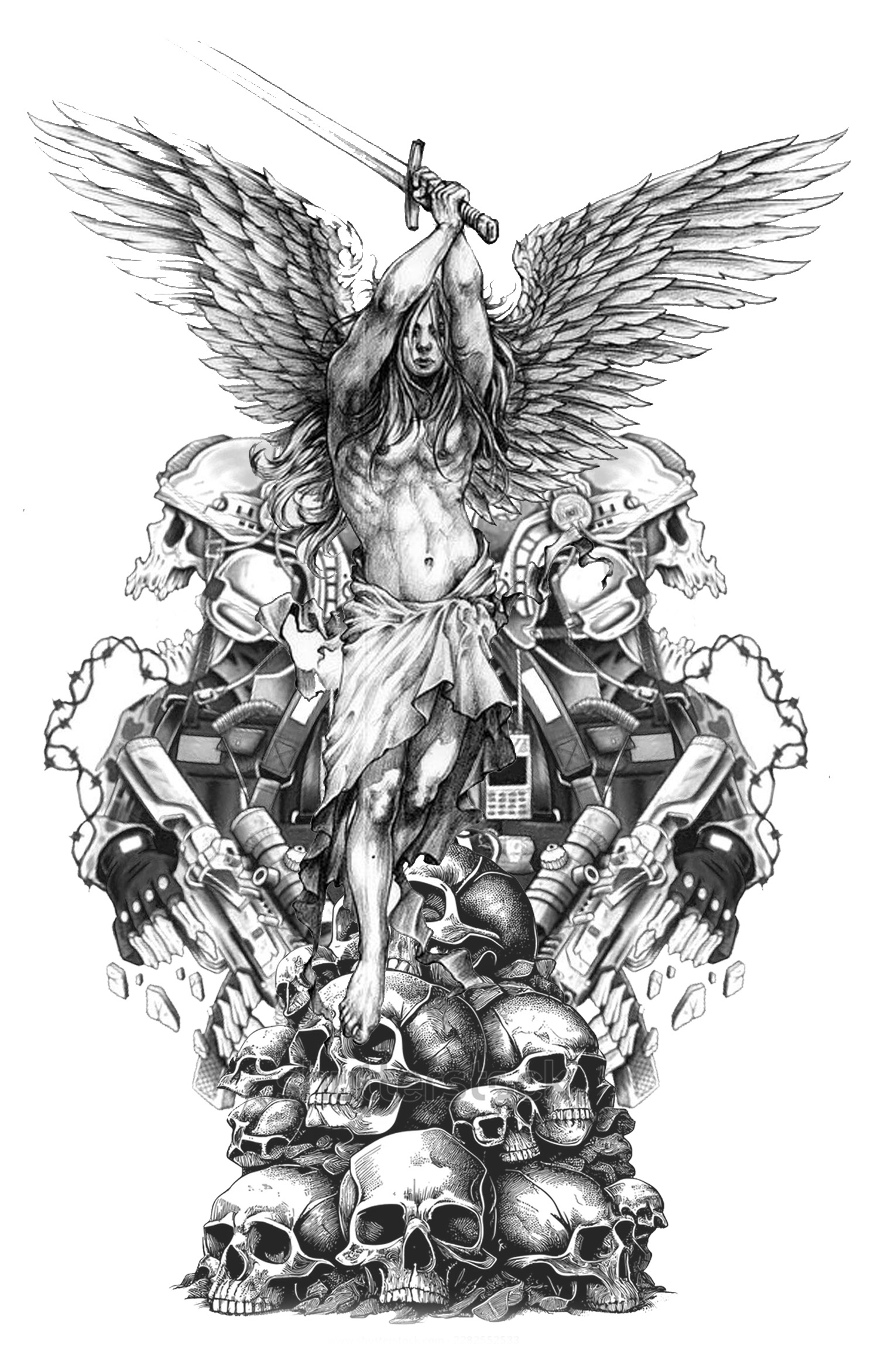 Tattoo Design by Mayuracww for this project | Design #32160400