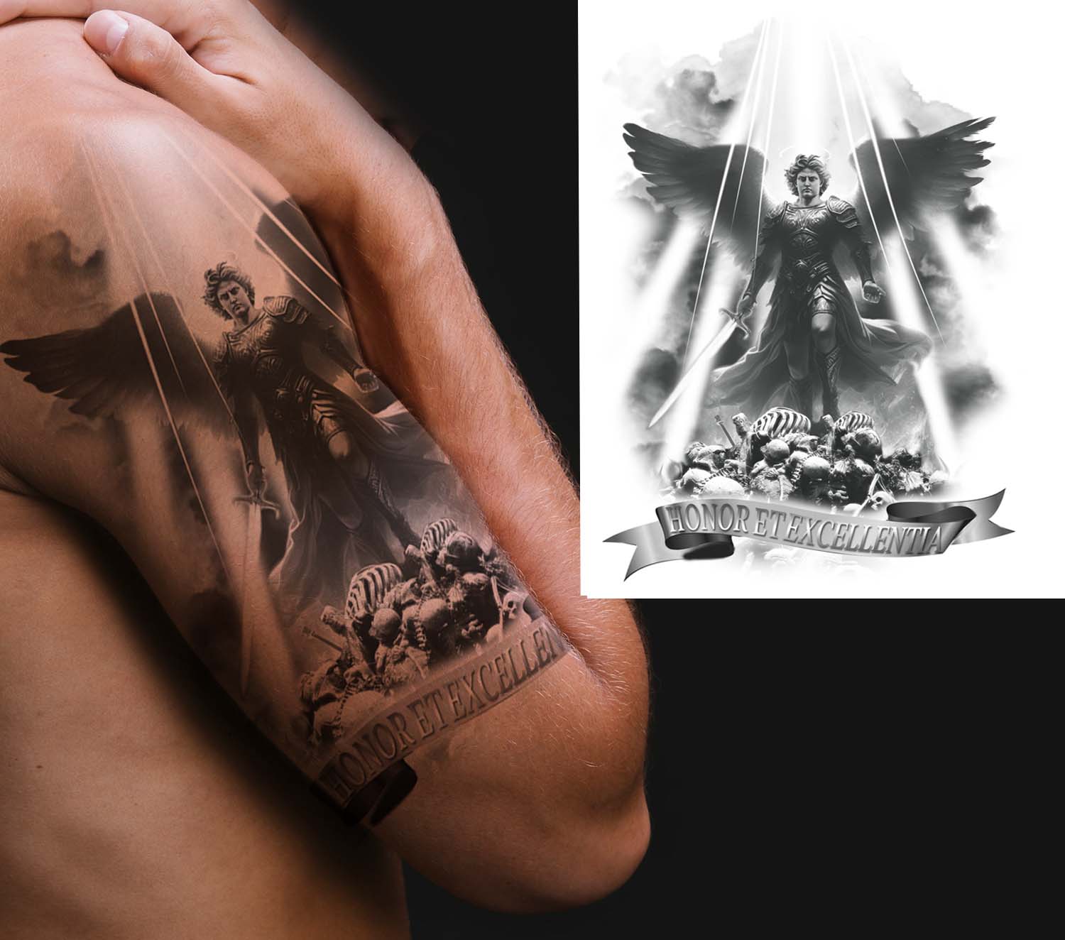 Tattoo Design by ioio for this project | Design #32164159