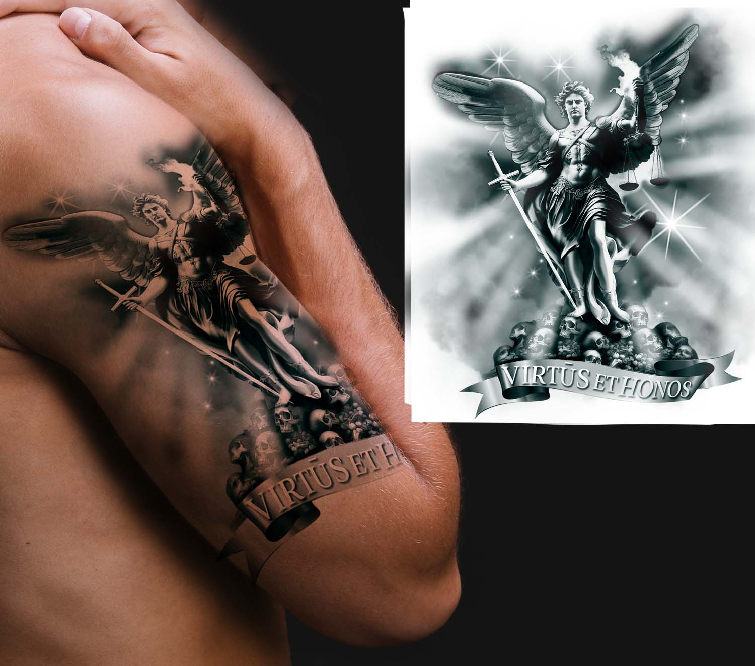 Tattoo Design by ioio for this project | Design #32165526