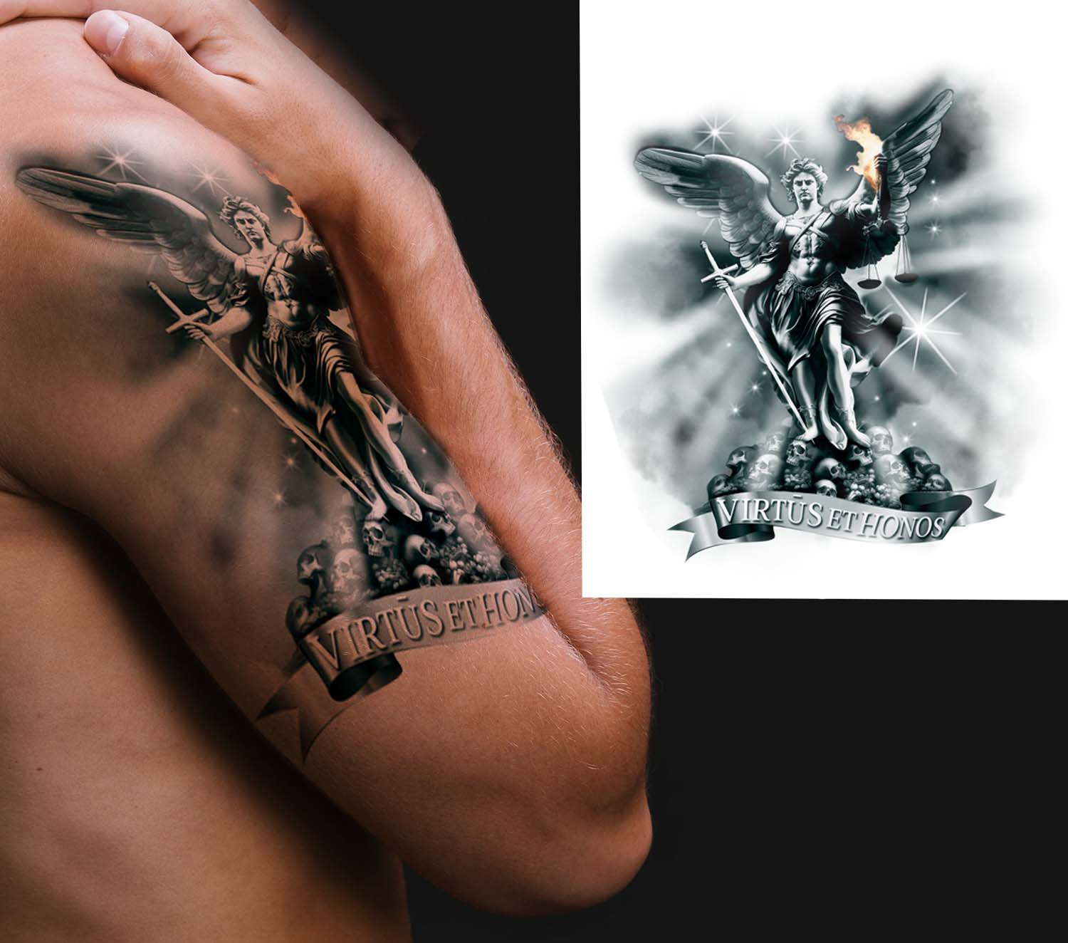 Tattoo Design by ioio for this project | Design #32165563