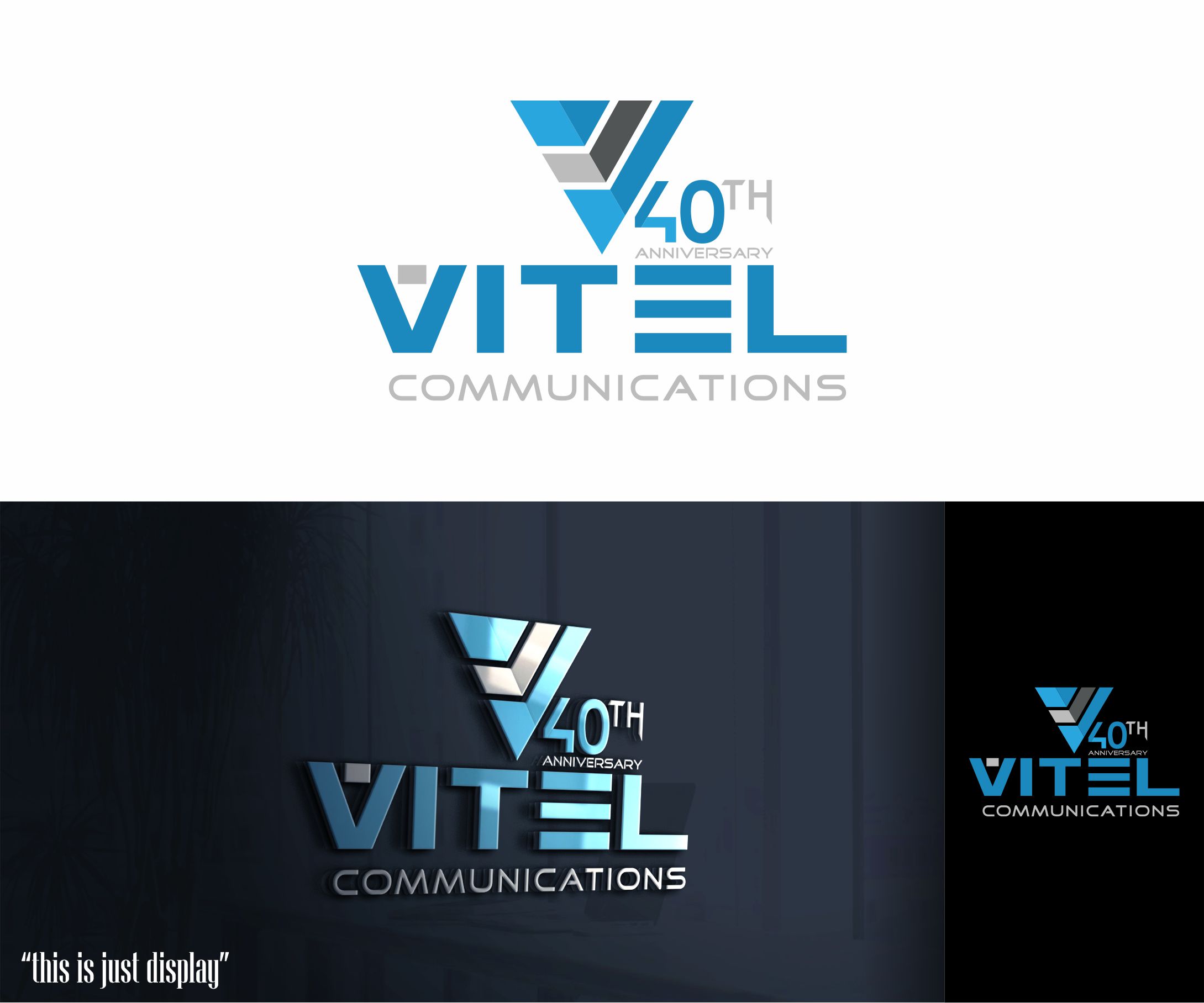 Diseño de Logo por alkaline para Vitel communications | Diseño #32165501