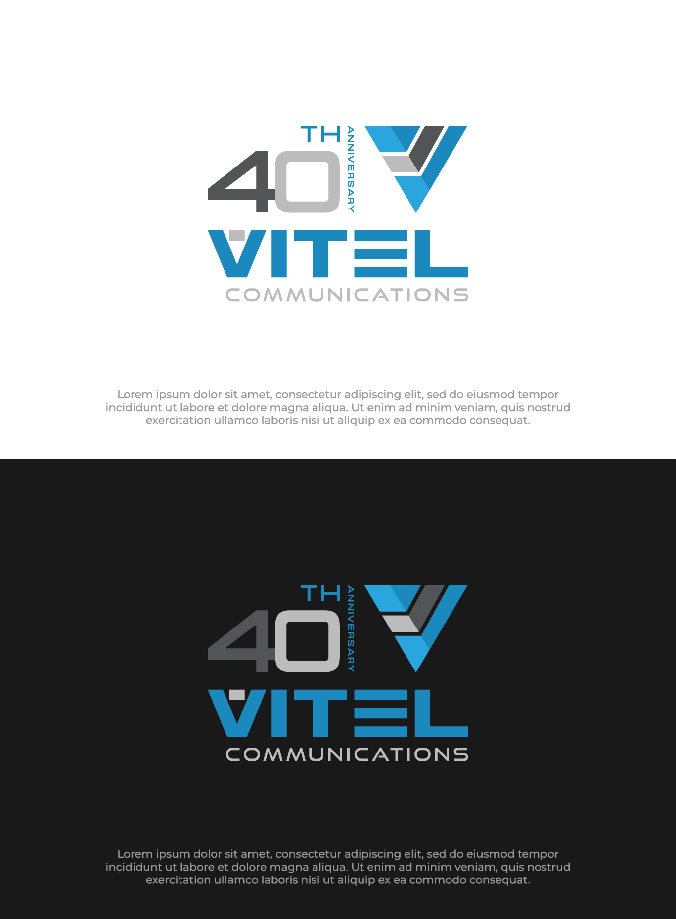Logo Design by Nash_Shaha for Vitel communications | Design #32182117