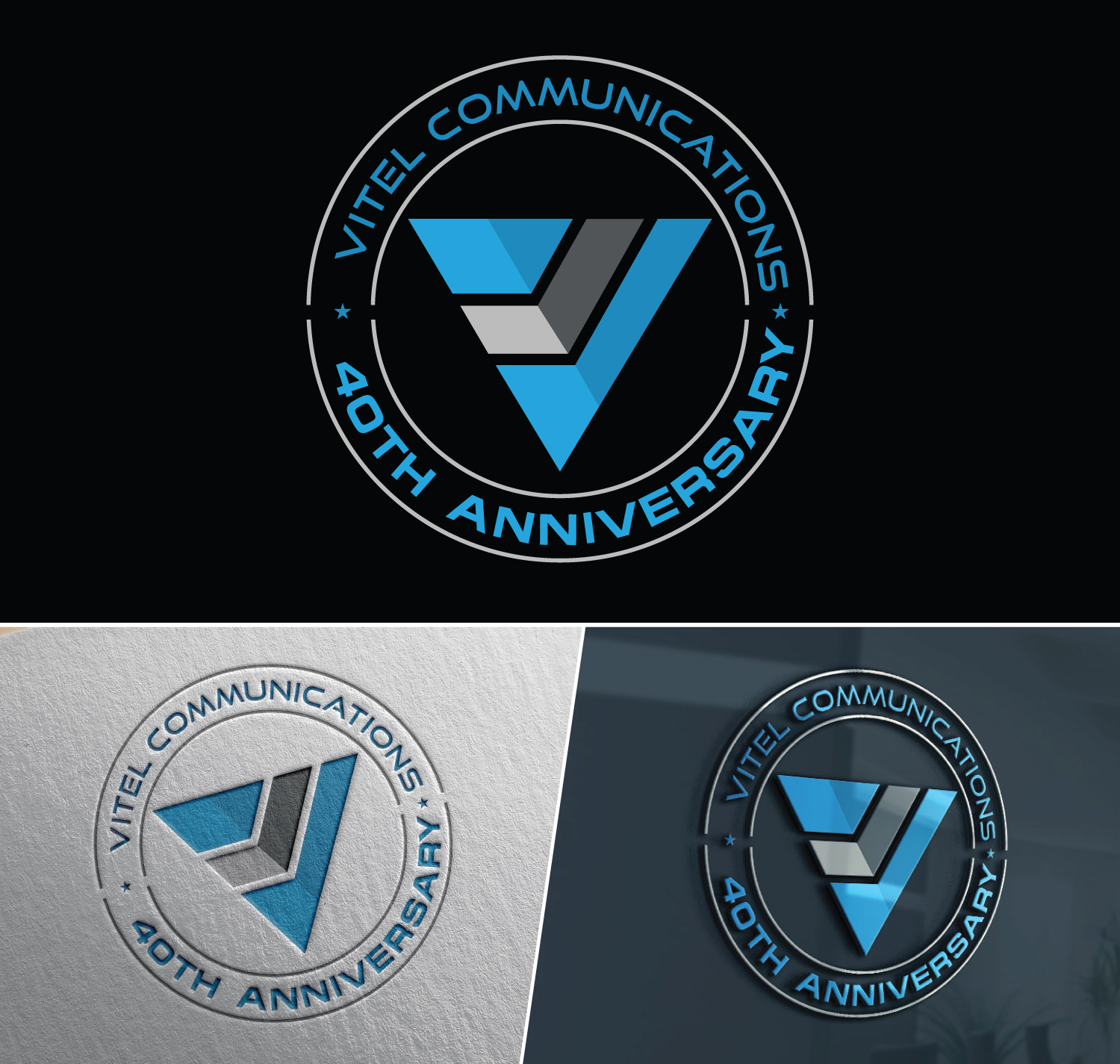 Logo-Design von Atec für Vitel communications | Design #32173303