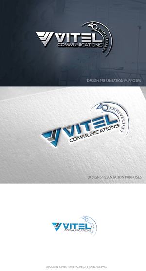 Logo Design by zebronicgraphic for Vitel communications | Design: #32160277