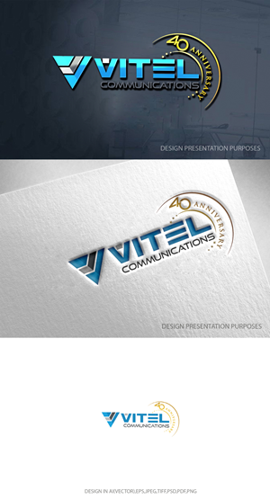 Logo-Design von zebronicgraphic für Vitel communications | Design: #32168463