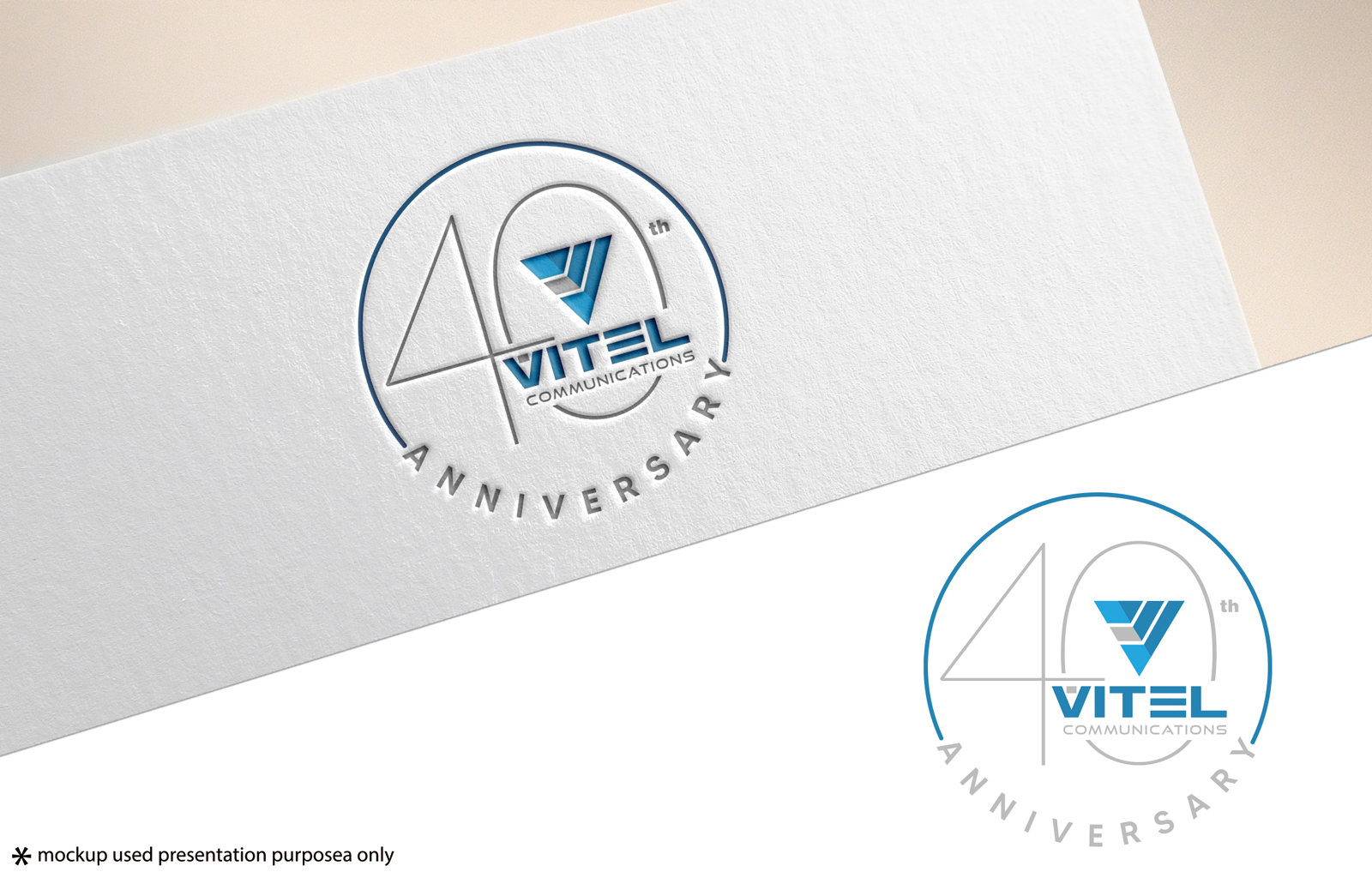 Logo-Design von Rubia@ für Vitel communications | Design #32172597
