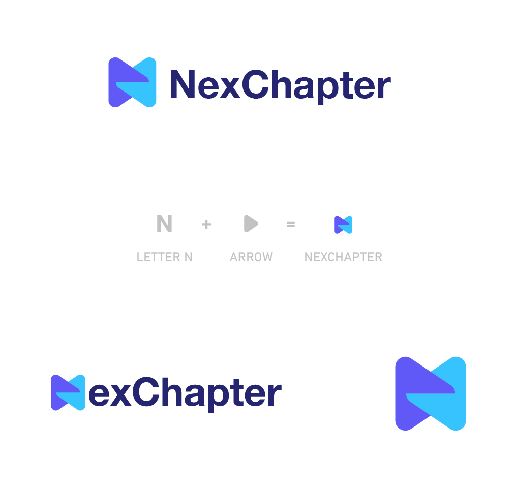 Logo Design by Onse Officials for NexChapter Inc | Design #32163470