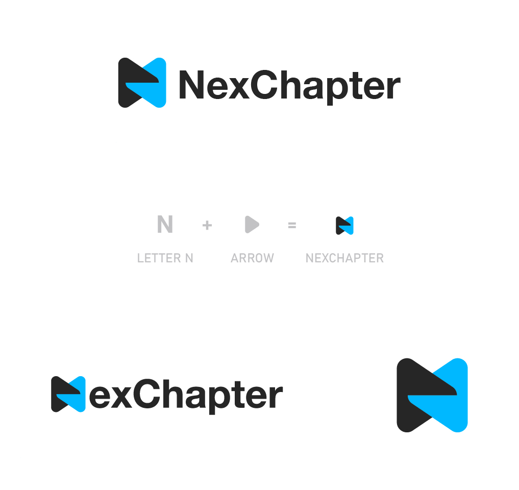 Logo Design by Onse Officials for NexChapter Inc | Design #32184124