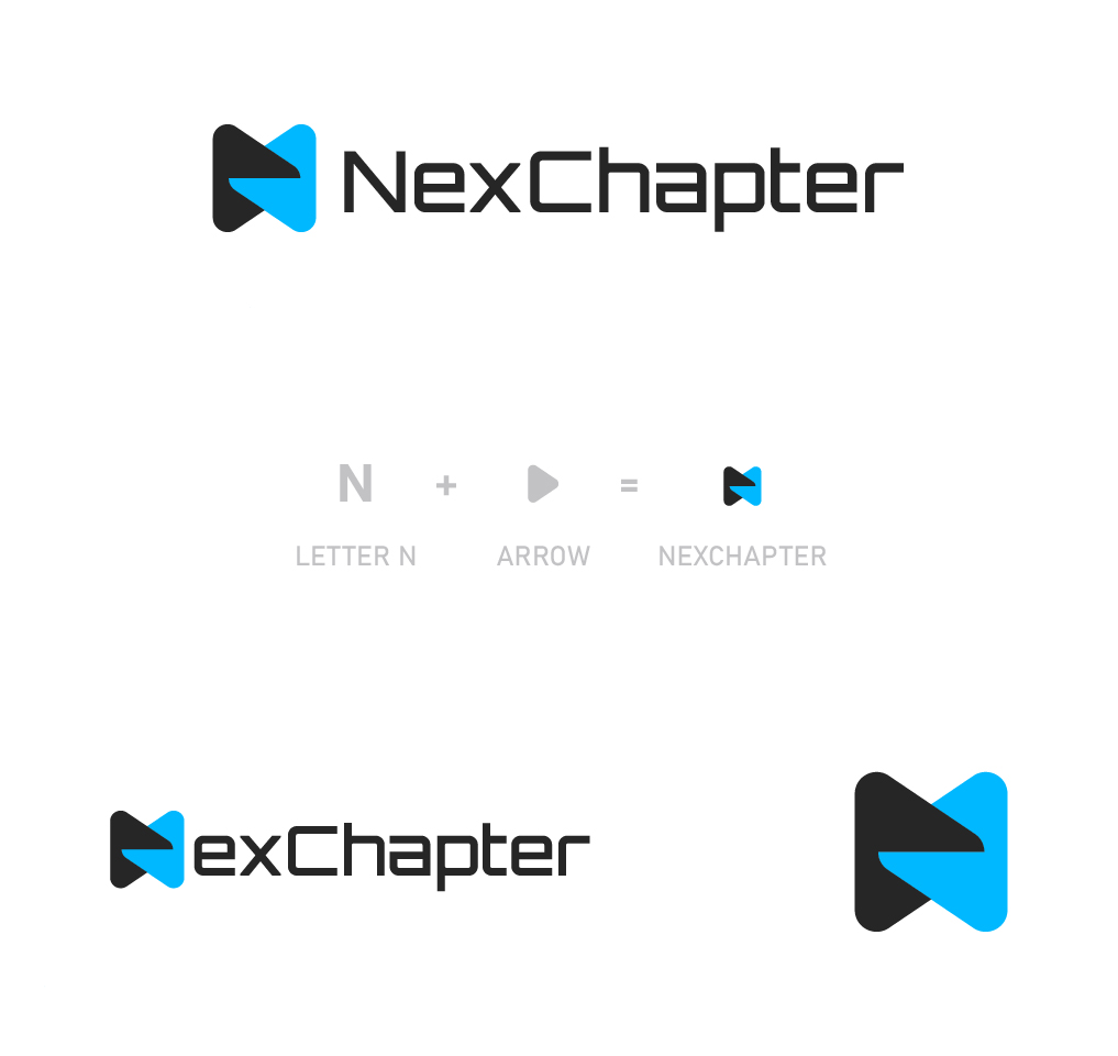 Logo Design by Onse Officials for NexChapter Inc | Design #32184147