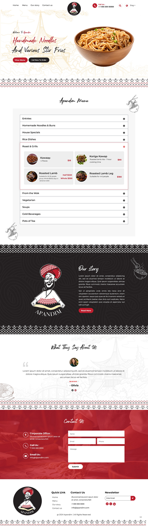 Web Design by pb for this project | Design: #32173481