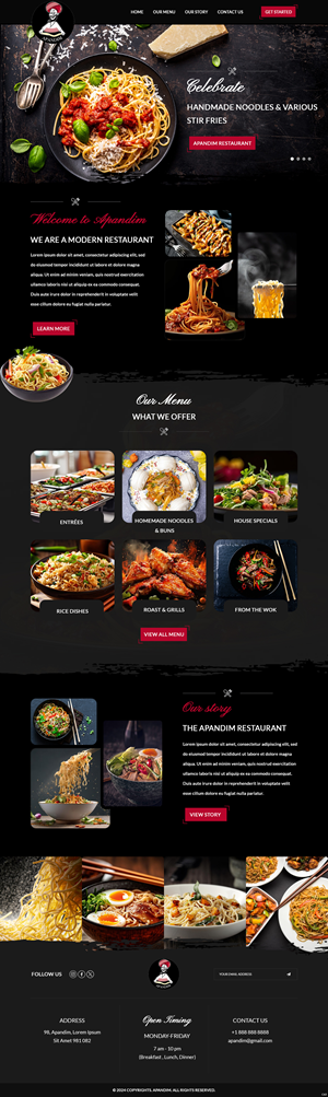 Web Design by pb for this project | Design: #32173484