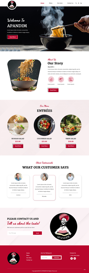 Web Design by pb for this project | Design: #32185009