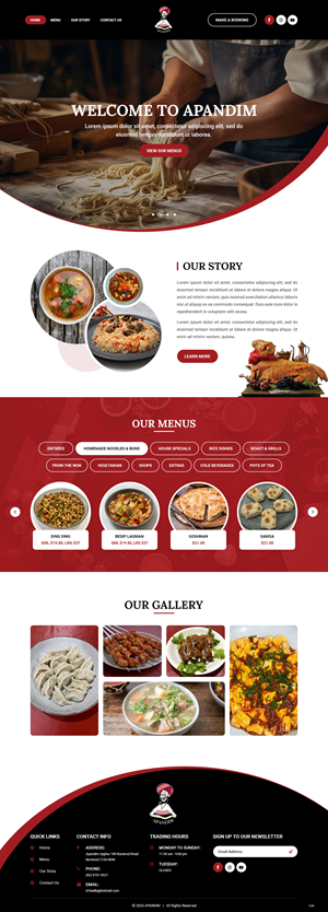 Web Design by pb for this project | Design: #32241164