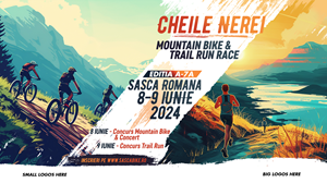 poster design for mountainbike &amp; trail run race