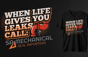 T-shirt Design by Md. Humayun for sa mechanical seal importer pe | Design: #32174457