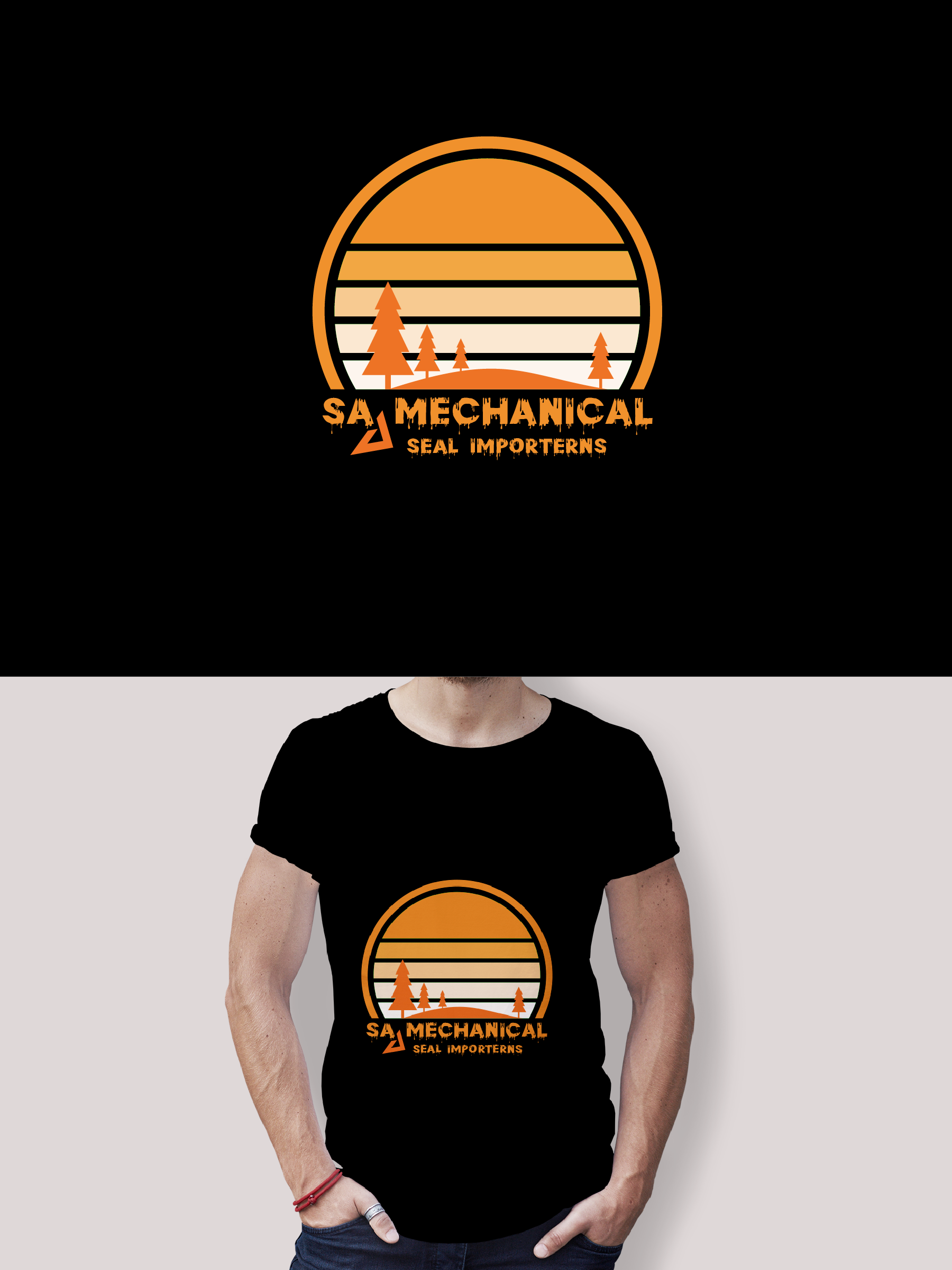 T-shirt Design by inventor 101 for sa mechanical seal importer pe | Design #32176755