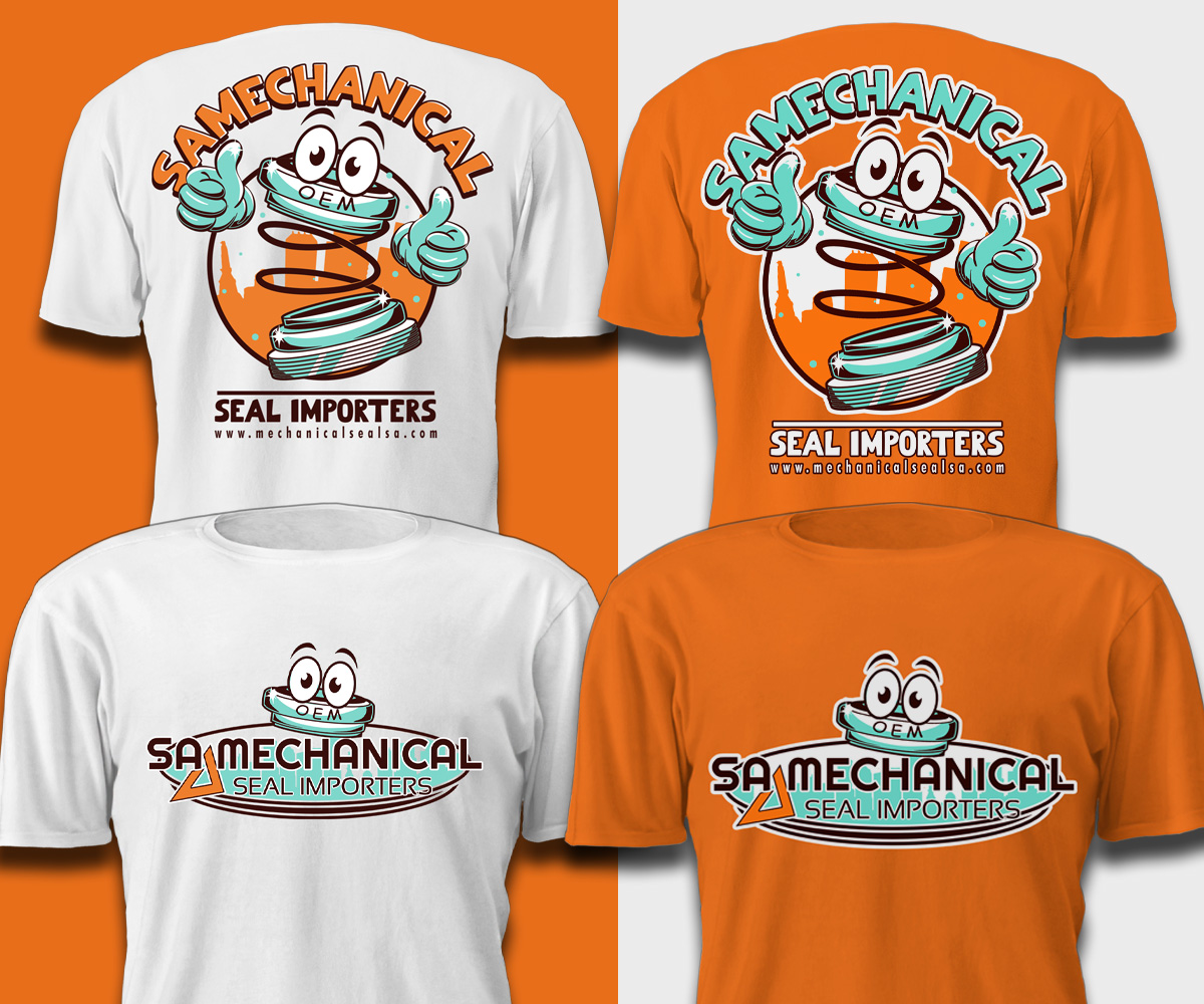 T-shirt Design by UripKarunia for sa mechanical seal importer pe | Design: #32187122