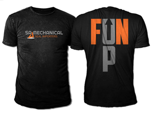 T-shirt Design by O_O NIZAL O_O for sa mechanical seal importer pe | Design: #32183044