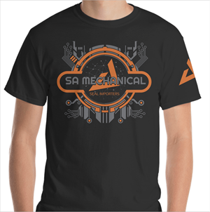 T-shirt Design by Yakuza20 for sa mechanical seal importer pe | Design: #32178195